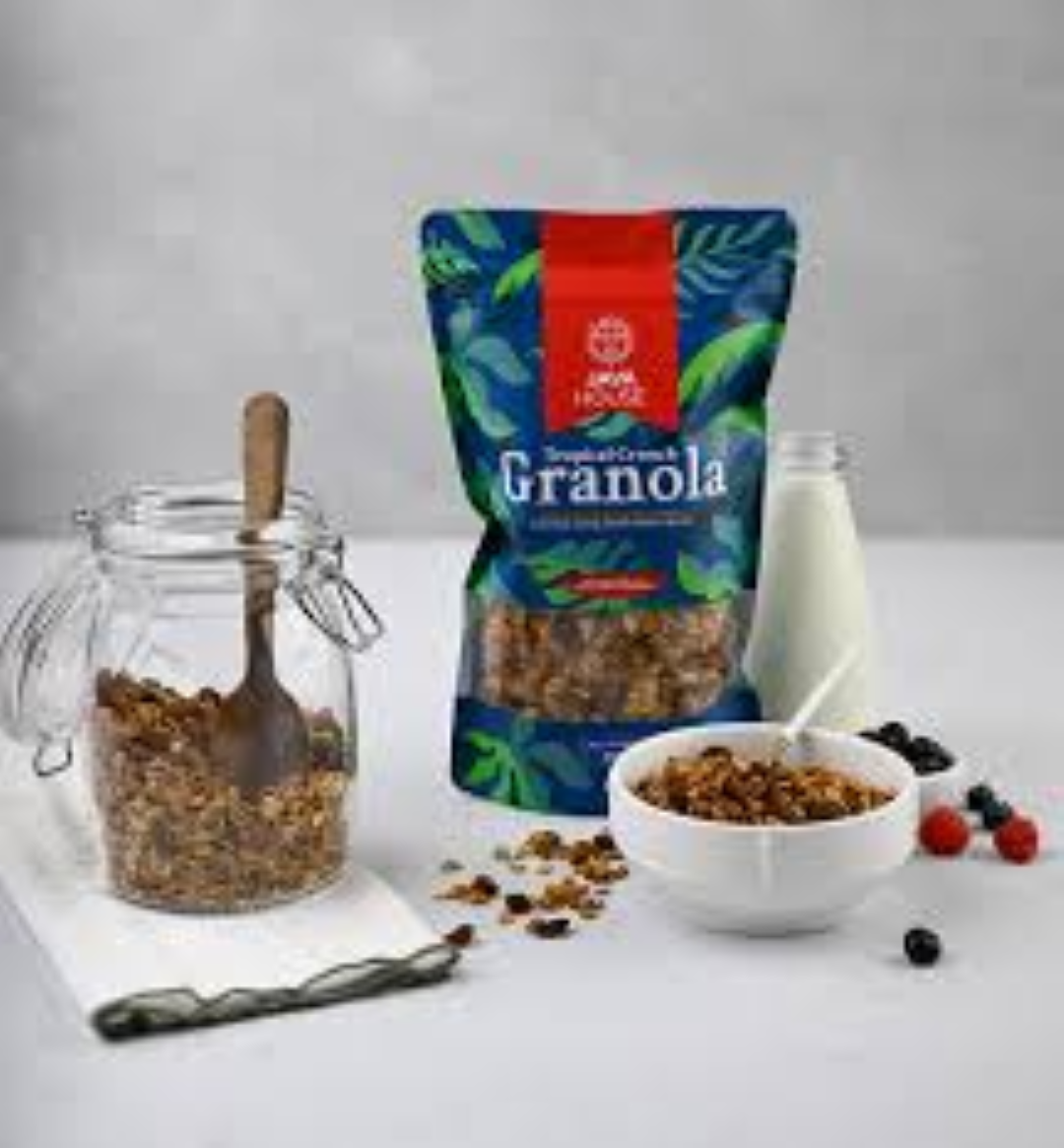 JAVA TROPICAL CRUNCH GRANOLA 400G